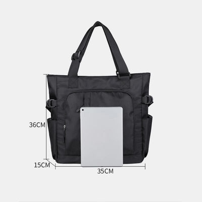 Tote Bag For Women Men Minimalist Casual Solid Color Storage Bag