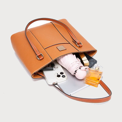 Tote Bag For Women Retro Business Style Large Laptop Bag