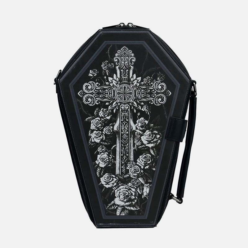 Funny Printing Crossbody Bag For Party Leather Shoulder Bag