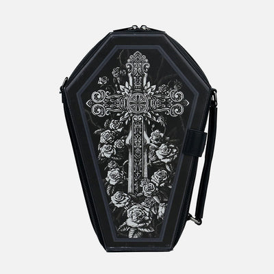 Funny Printing Crossbody Bag For Party Leather Shoulder Bag