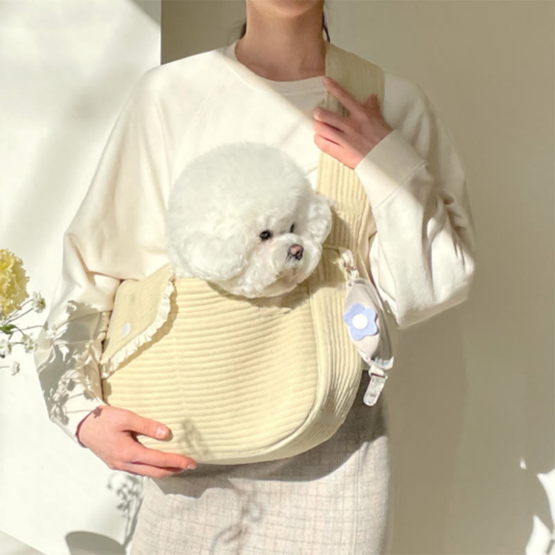 Pet Carrier For Small Animal Portable Outdoor Crossbody Bag