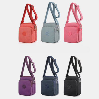 Waterproof Multi-Pocket Lightweight Casual Small Crossbody Bag
