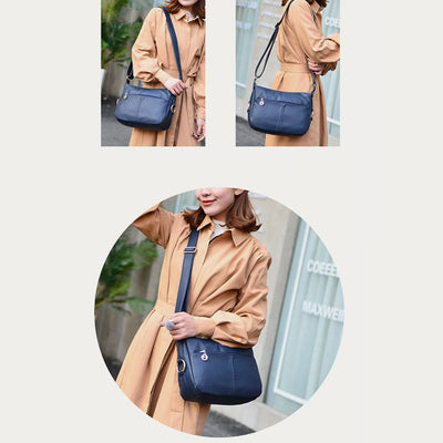 Crossbody Bag For Women Large Capacity PU Leather Shopping Bag