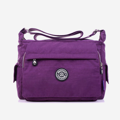 Large Capacity Waterproof Nylon Crossbody Bag