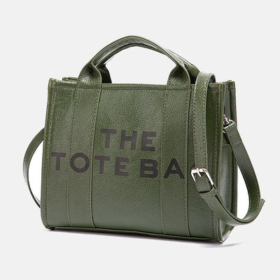 Tote Bag For Women Pu Leather Large Capacity Casual Handbag