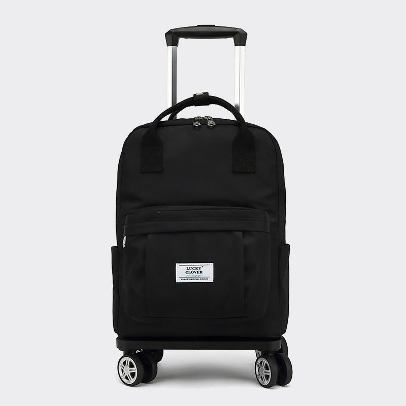 Tote Bag For Travel Waterproof Pull Rod Bag Folding Backpack