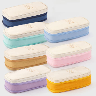 Pencil Case For Study Color Matching Large Capacity Pencil Bag