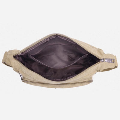 Crossbody Bag For Men Vintage Outdoor Canvas Business Shoulder Bag