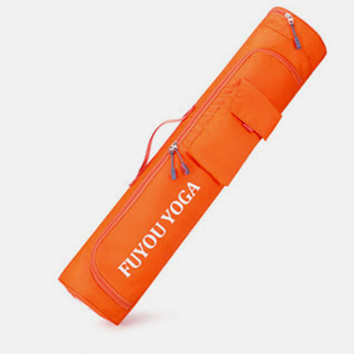 Waterproof Full Zip Yoga Mat Bag Carrier with Adjustable Strap Storage Pocket