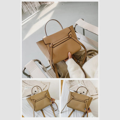 Women Fashion Crossbody Purse Satchel Large Solid Color Shoulder Handbag