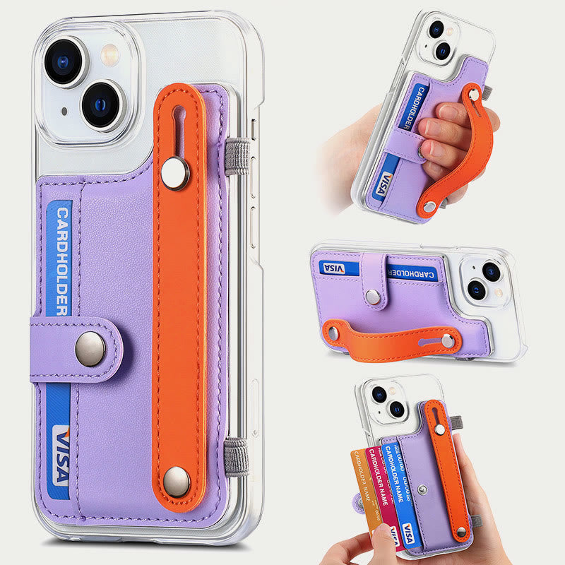 Universal Phone Wallet Credit Card Phone Grips Mini Phone Wallet Stick