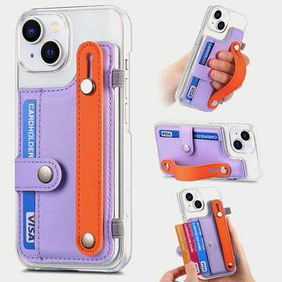 Universal Phone Wallet Credit Card Phone Grips Mini Phone Wallet Stick