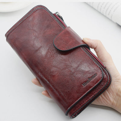 Multifunctional Vintage Large Capacity Long Wallet