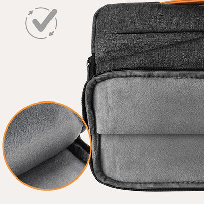 Waterproof Durable Slim Laptop Sleeve Handbag Tablet Briefcase with Top Handle