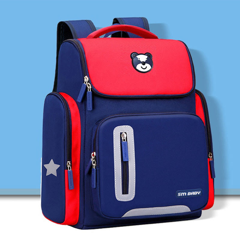 Backpack For Children Load Relief Breathable Reflective Design School Bag