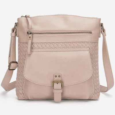PU Leather Crossbody Bag for Women Purse Satchel Travel Tote Shoulder Bag