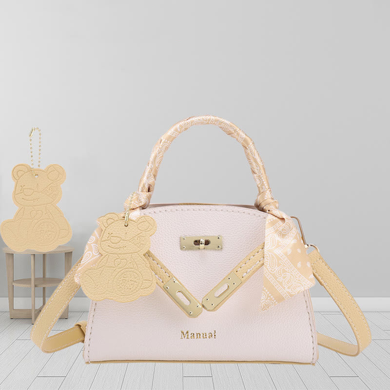 DIY Handbag For Women Retro With Silk Scarf Crossbody Bag