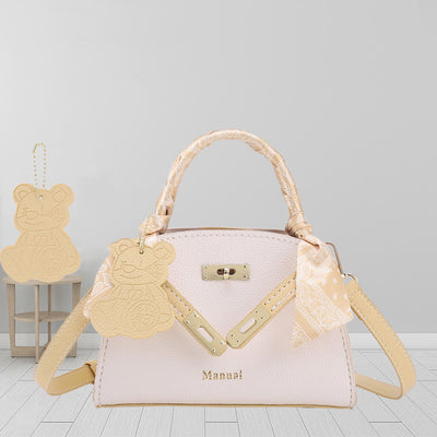DIY Handbag For Women Retro With Silk Scarf Crossbody Bag
