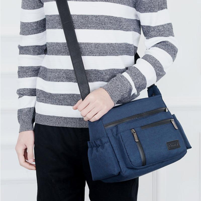 Multi-Function Large Capacity Water-Resistant Crossbody Bag