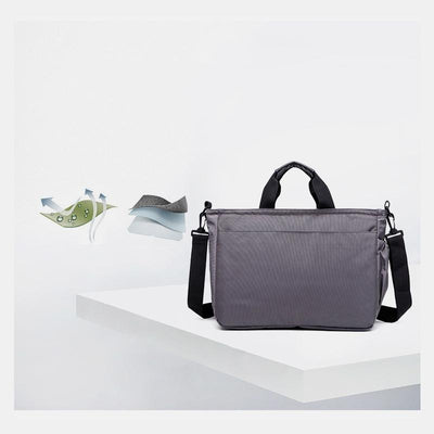 Water-Resistant Multifunctional Crossbody Laptop Handbag