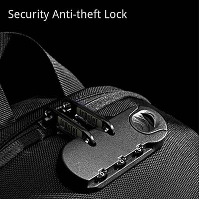 Anti-theft Waterproof Chest Bag Sling Bag With USB Charging Port
