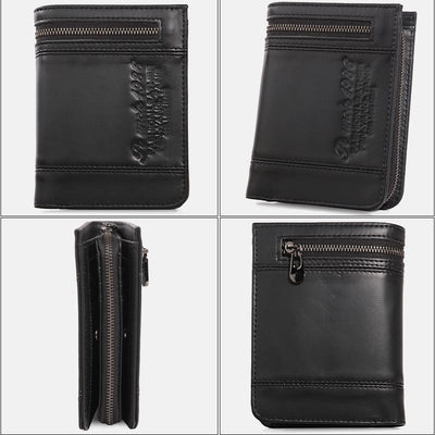 Large Capacity Bifold Retro Wallet