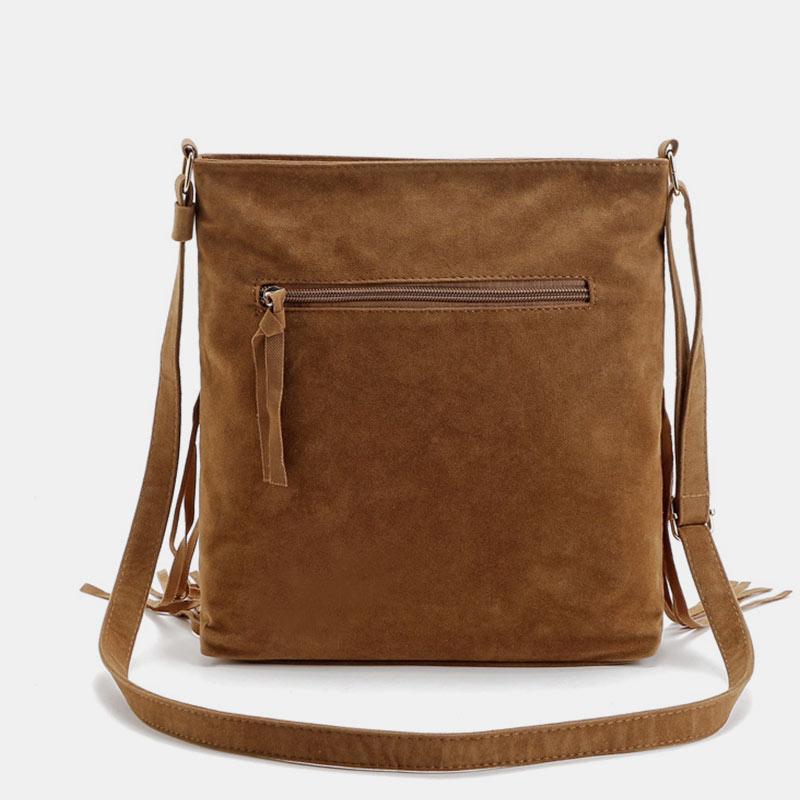 Fashion Large Capacity Tassel Crossbody Bag