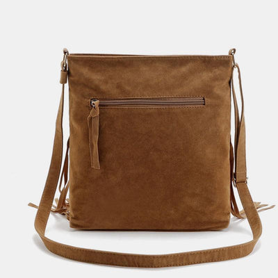 Fashion Large Capacity Tassel Crossbody Bag
