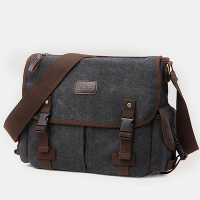 Large Capacity Wear-Resistant Vintage Crossbody Bag
