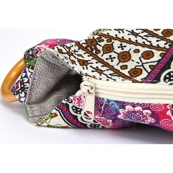 Women's Floral Ethnic Style Tote