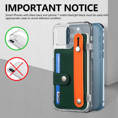 Universal Phone Wallet Credit Card Phone Grips Mini Phone Wallet Stick