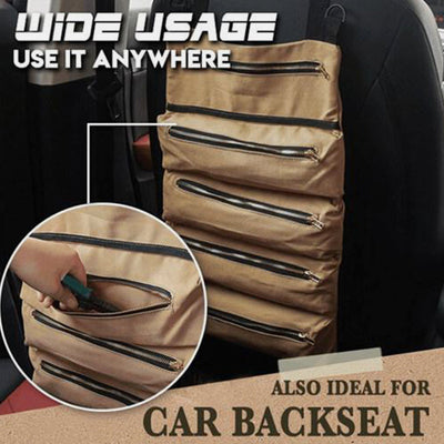 Waterproof Multi-Purpose Tool Zipper Carrier Tote Roll Up Bag