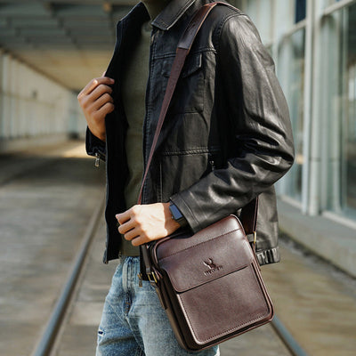 Large Capacity Wear-Resistant Business Messenger Bag