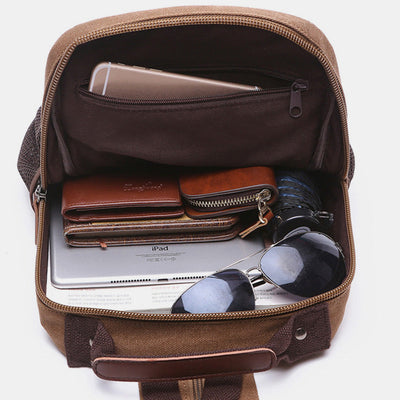 Messenger Bag Shoulder Sling Backpack Travel Rucksack