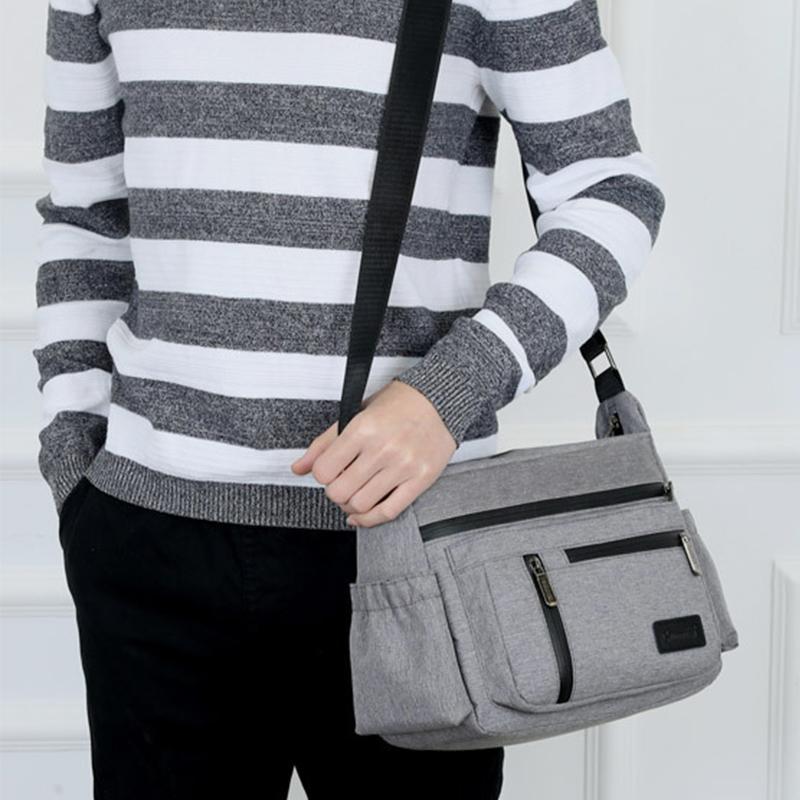 Multi-Function Large Capacity Water-Resistant Crossbody Bag