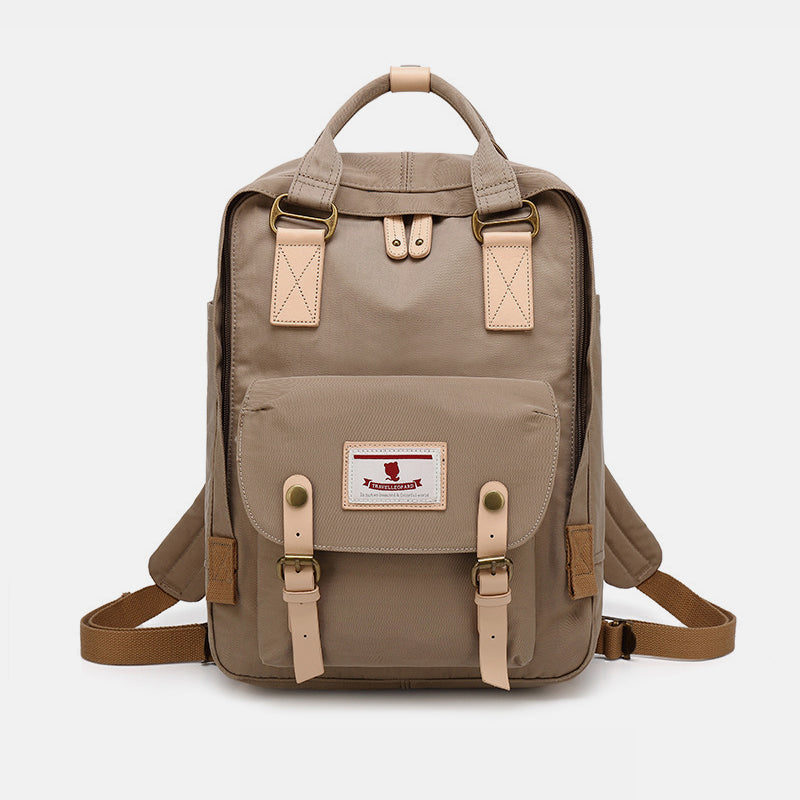 Waterproof College Style Vintage Travel Backpack