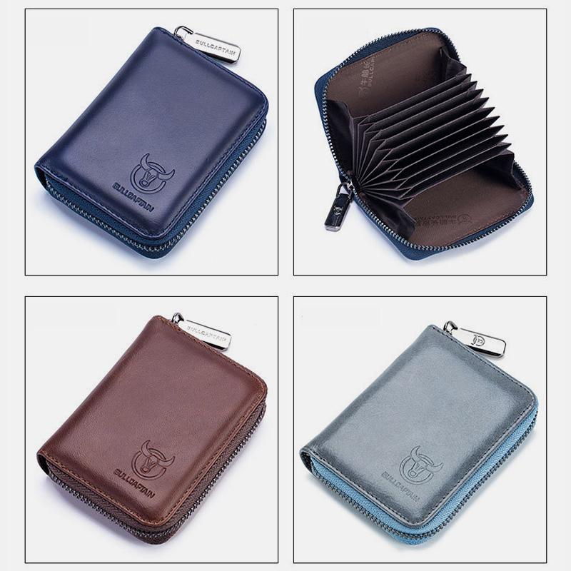 Real Leather Multifunctional Card Holder