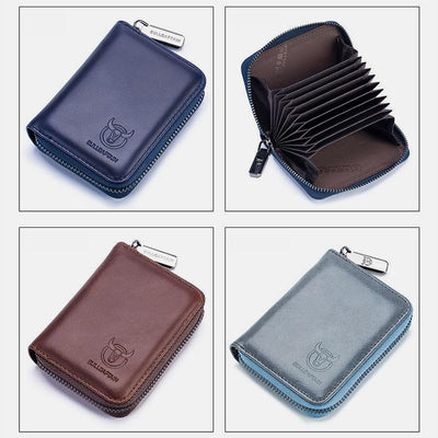 Real Leather Multifunctional Card Holder