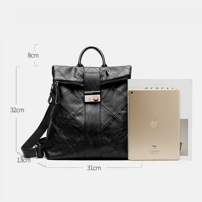 Genuine Leather Vintage Anti-Theft Backpack