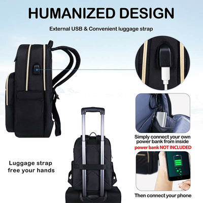 Backpack for Business Large Capacity Oxford Daily Bag for Student