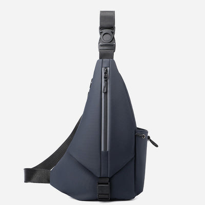 Waterproof Reflective Sling Bag Chest Bag for Men Travel Sport Purses