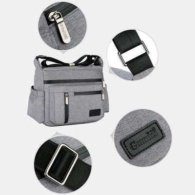 Multi-Function Large Capacity Water-Resistant Crossbody Bag