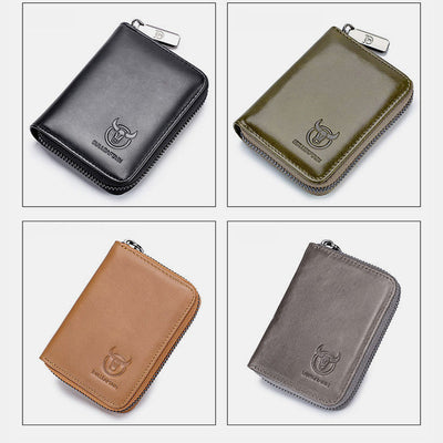 Real Leather Multifunctional Card Holder