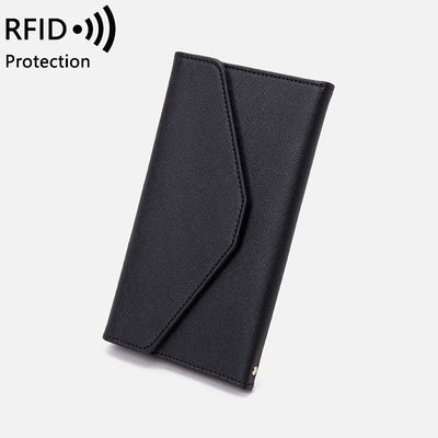 RFID Passport Holder For Travel Ultra Thin Multifunctional Document Bag