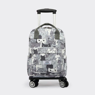 Tote Bag For Travel Waterproof Pull Rod Bag Folding Backpack