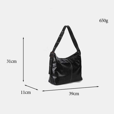 Hobo Handbag Purses for Women Large Leather Tote Shoulder Bag