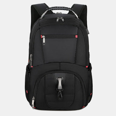 Extra Large Multi Pocket Business Laptop Backpack with USB Charger