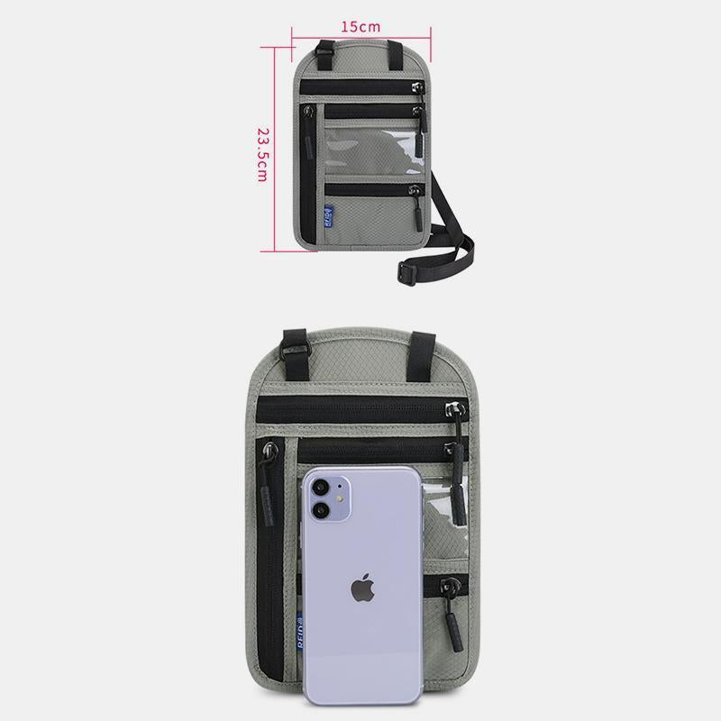 Waterproof RFID Blaocking Passport Holder Travel Bag