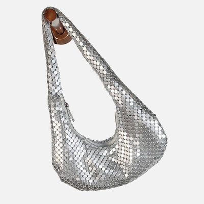 Evening Bag For Women Metal Bling Sparkly Party Purse Handbag