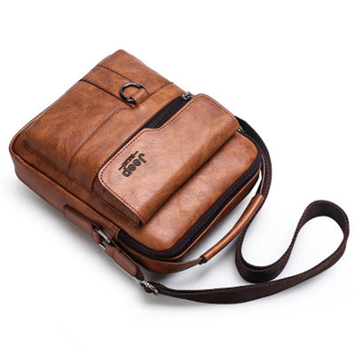 Men's Multi-pocket Business Messenger Bag